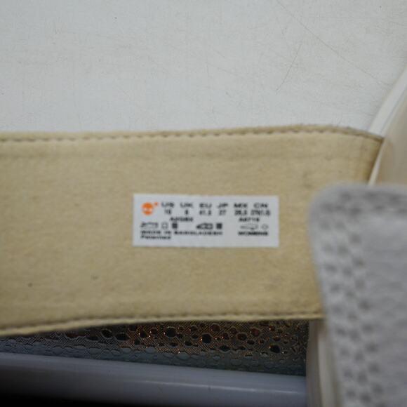 NEW Timberland Ray City Fisherman Sandals Women's 10 White Leather Ankle Strap - Picture 7 of 8